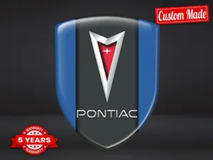 Pontiac Adesivi Logo Stampati Resistenti Premium Pregiati